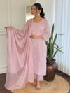 VCT 102 Pure Cotton with WORK :- Multi Thread Embroidery Stich Work Top With Pant Dupatta Wholesale Clothing Distributors In India
